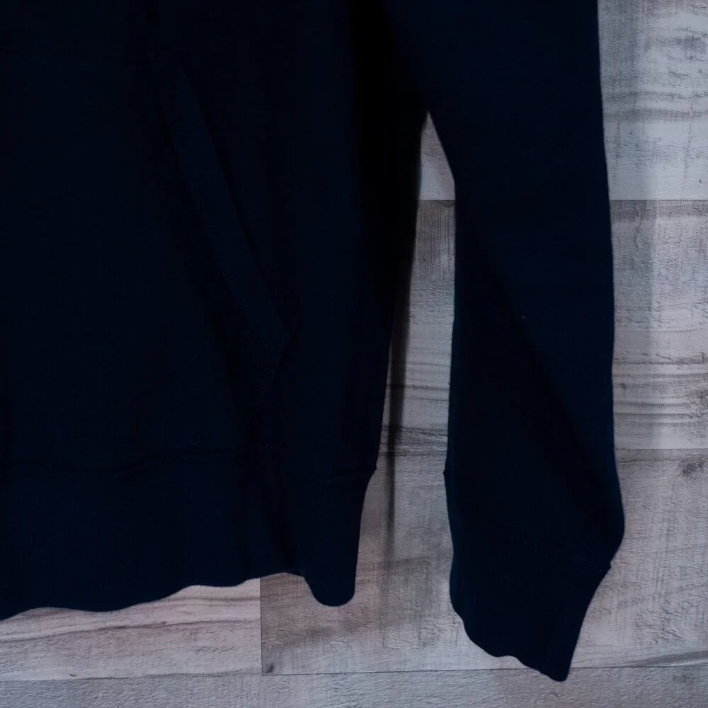 Polo Ralph Lauren Mens Navy Full-Zip Hoodie Sweatshirt - Picture 5 of 6
